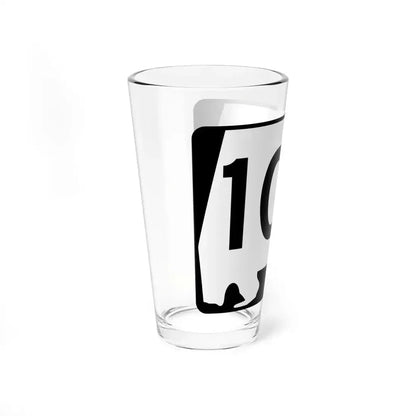 Alabama 107 (Alabama) (Road Sign) Pint Glass 16oz - Go Mug Yourself