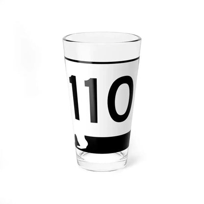 Alabama 110 (Alabama) (Road Sign) Pint Glass 16oz 16oz - Go Mug Yourself