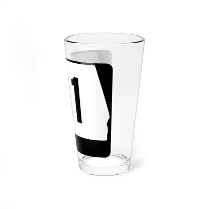 Alabama 111 (Alabama) (Road Sign) Pint Glass 16oz - Go Mug Yourself