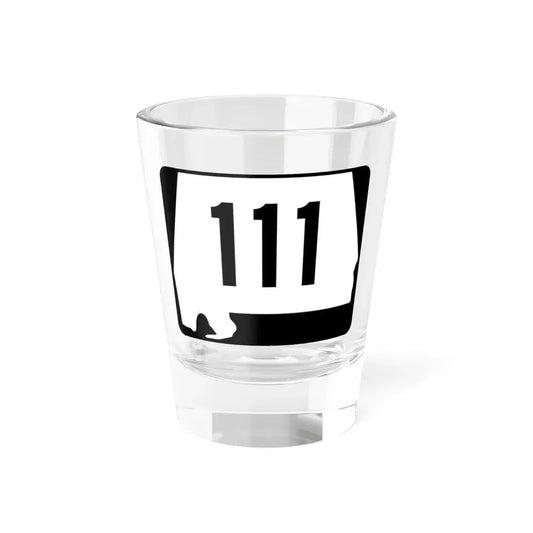 Alabama 111 (Alabama) (Road Sign) Shot Glass 1.5oz 1.5oz - Go Mug Yourself