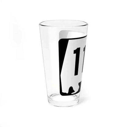 Alabama 114 (Alabama) (Road Sign) Pint Glass 16oz - Go Mug Yourself