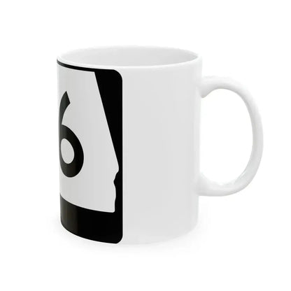 Alabama 116 (Alabama) (Road Sign) White Coffee Mug - Go Mug Yourself