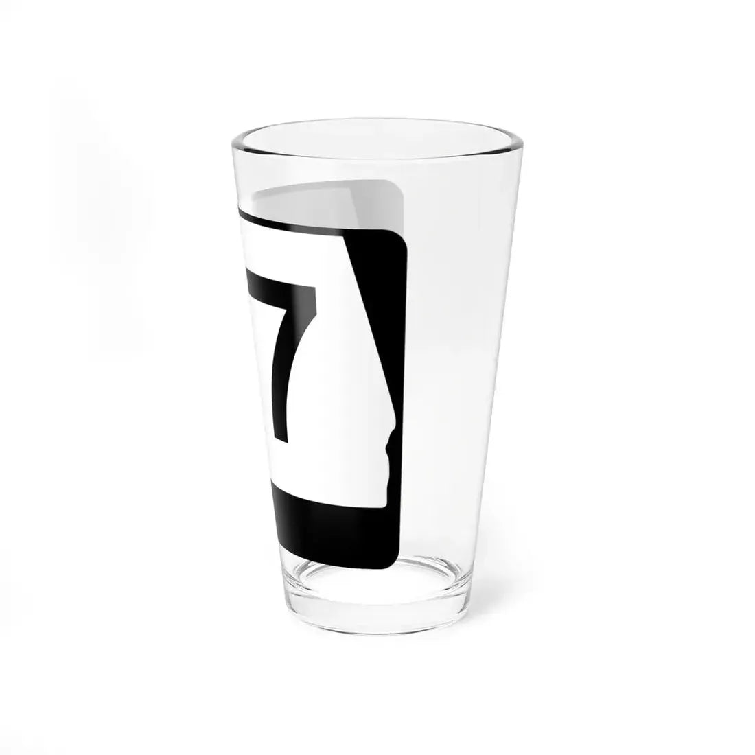 Alabama 117 (Alabama) (Road Sign) Pint Glss 16oz - Go Mug Yourself