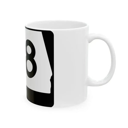 Alabama 118 (Alabama) (Road Sign) White Coffee Mug - Go Mug Yourself