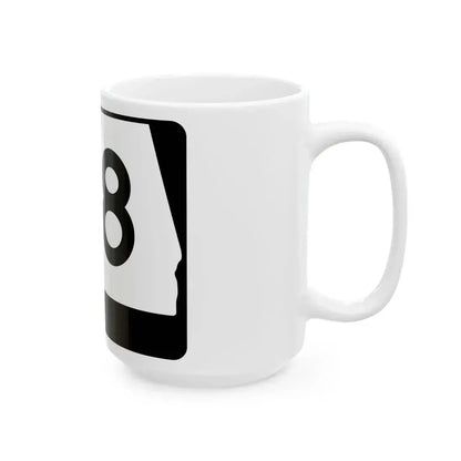 Alabama 118 (Alabama) (Road Sign) White Coffee Mug - Go Mug Yourself