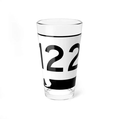 Alabama 122 (Alabama) (Road Sign) Pint Glass 16oz 16oz - Go Mug Yourself