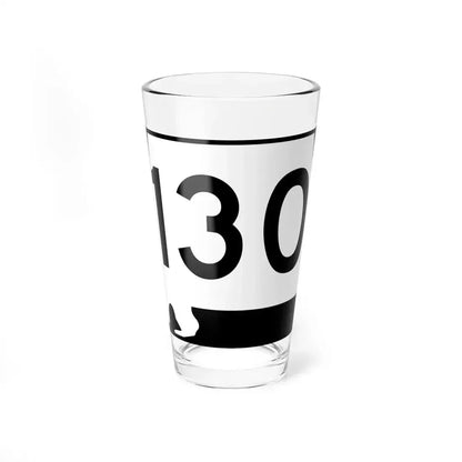Alabama 130 (Alabama) (Road Sign) Pint Glass 16oz 16oz - Go Mug Yourself