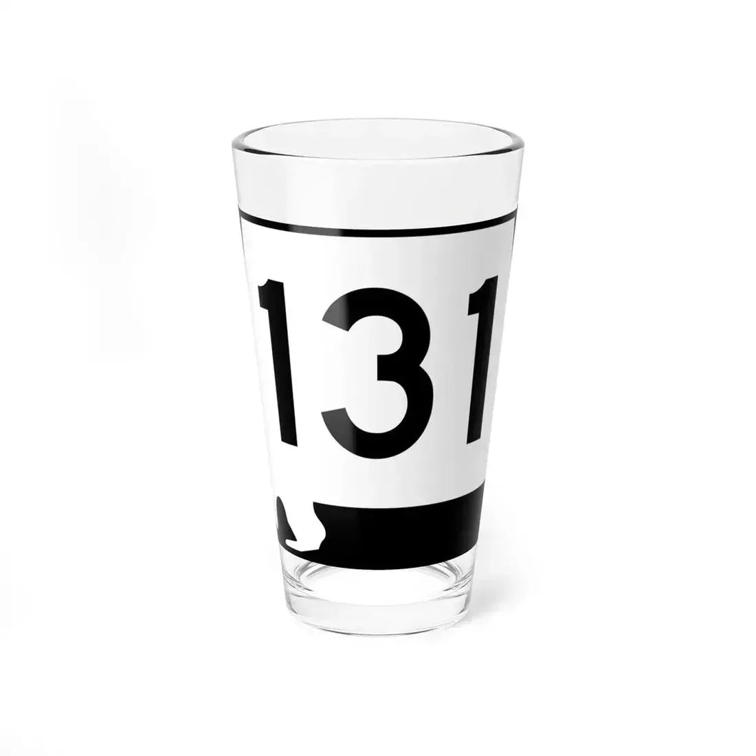 Alabama 131 (Alabama) (Road Sign) Pint Glass 16oz 16oz - Go Mug Yourself