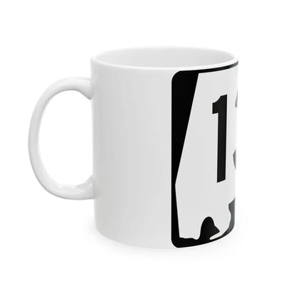 Alabama 131 (Alabama) (Road Sign) White Coffee Mug - Go Mug Yourself