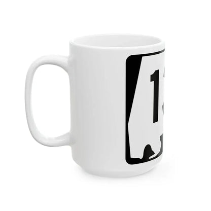 Alabama 131 (Alabama) (Road Sign) White Coffee Mug - Go Mug Yourself