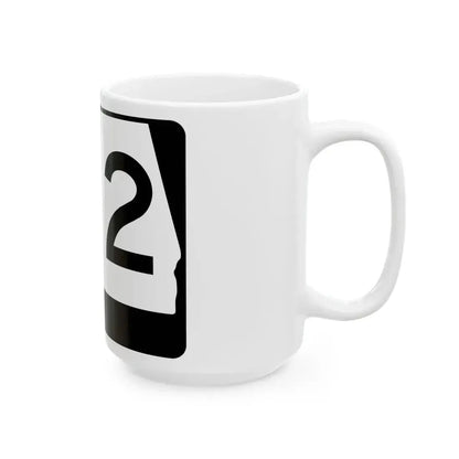 Alabama 132 (Alabama) (Road Sign) White Coffee Mug - Go Mug Yourself