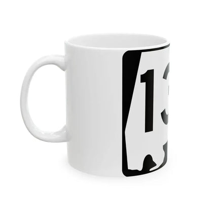 Alabama 138 (Alabama) (Road Sign) White Coffee Mug - Go Mug Yourself