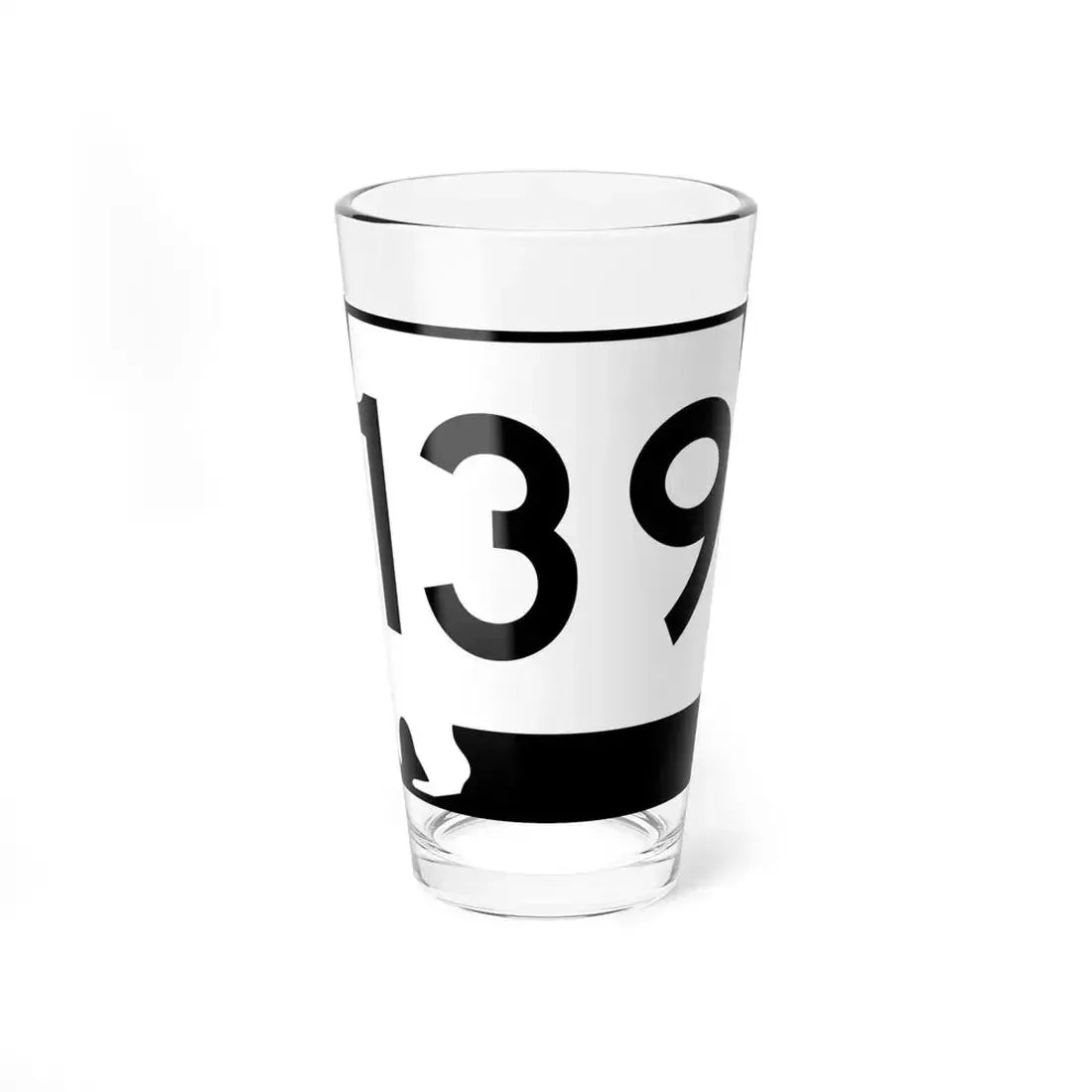Alabama 139 (Alabama) (Road Sign) Pint Glass 16oz 16oz - Go Mug Yourself