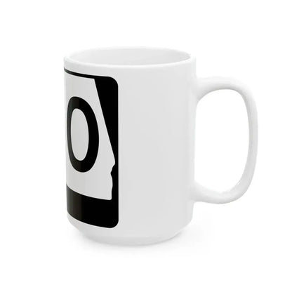 Alabama 140 (Alabama) (Road Sign) White Coffee Mug - Go Mug Yourself