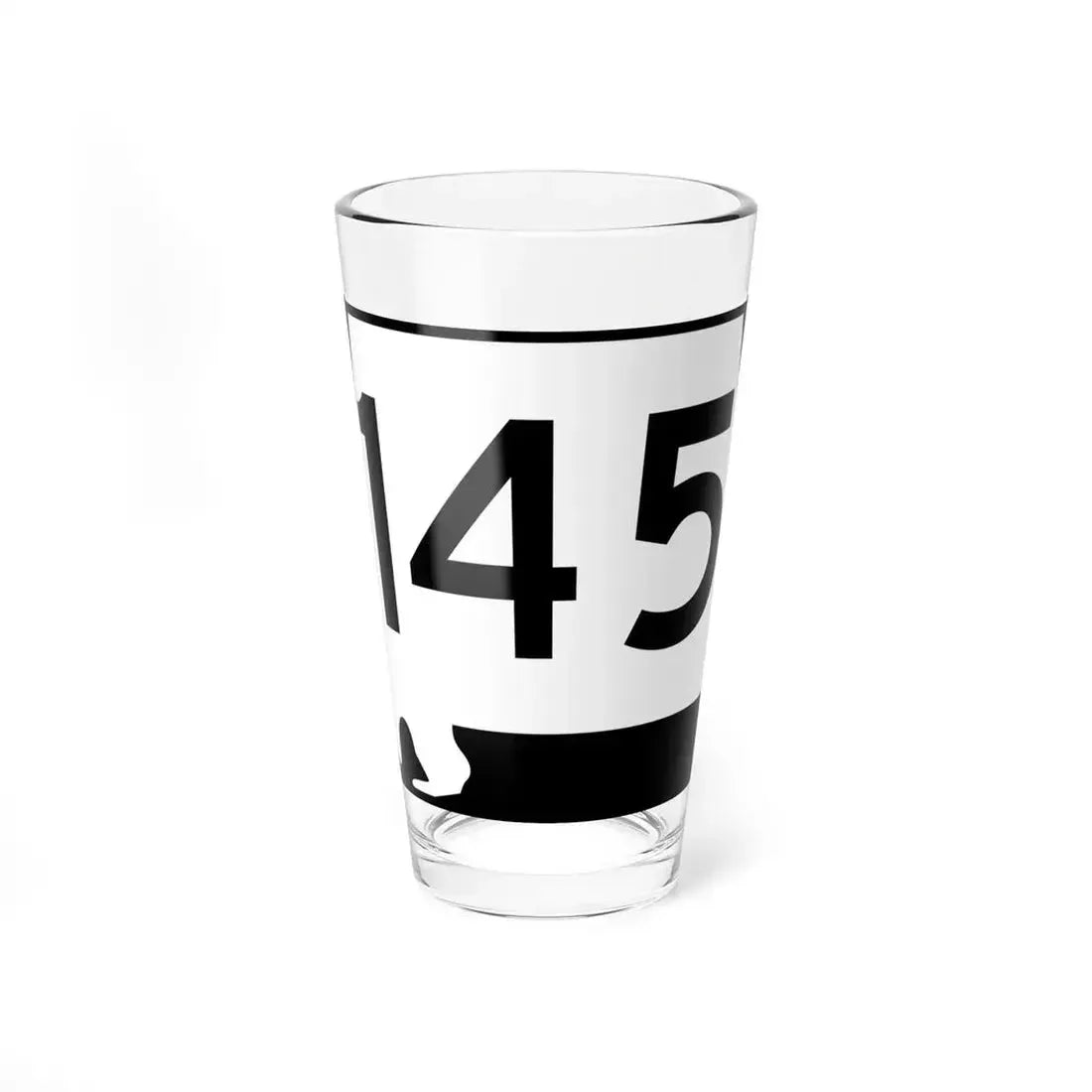 Alabama 145 (Alabama) (Road Sign) Pint Glass 16oz 16oz - Go Mug Yourself
