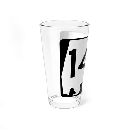 Alabama 146 (Alabama) (Road Sign) Pint Glass 16oz - Go Mug Yourself