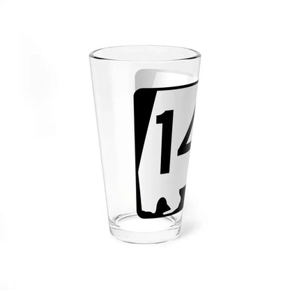 Alabama 147 (Alabama) (Road Sign) Pint Glss 16oz - Go Mug Yourself