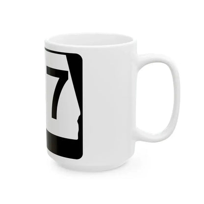 Alabama 147 (Alabama) (Road Sign) White Coffee Mug - Go Mug Yourself