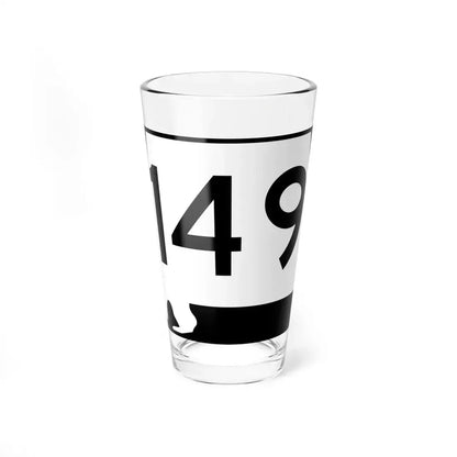 Alabama 149 (Alabama) (Road Sign) Pint Glass 16oz 16oz - Go Mug Yourself