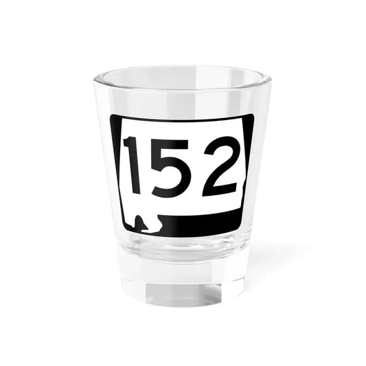 Alabama 152 (Alabama) (Road Sign) Shot Glass 1.5oz 1.5oz - Go Mug Yourself