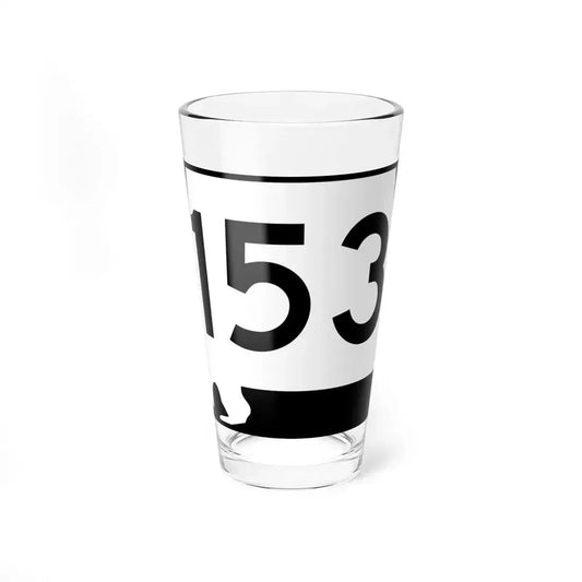 Alabama 153 (Alabama) (Road Sign) Pint Glass 16oz 16oz - Go Mug Yourself