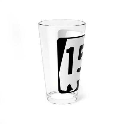 Alabama 153 (Alabama) (Road Sign) Pint Glss 16oz - Go Mug Yourself