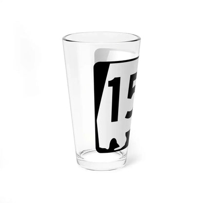 Alabama 155 (Alabama) (Road Sign) Pint Glss 16oz - Go Mug Yourself