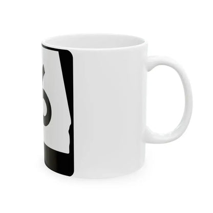 Alabama 16 (Alabama) (Road Sign) White Coffee Mug - Go Mug Yourself