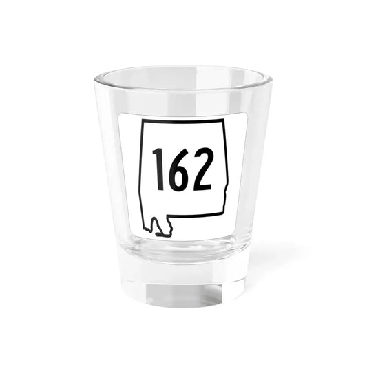 Alabama 162 1960 (Alabama) (Road Sign) Shot Glass 1.5oz 1.5oz - Go Mug Yourself