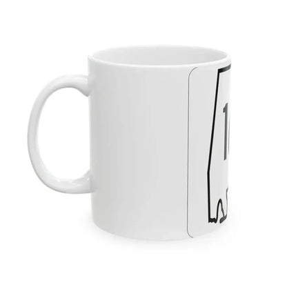 Alabama 162 1960 (Alabama) (Road Sign) White Coffee Mug - Go Mug Yourself