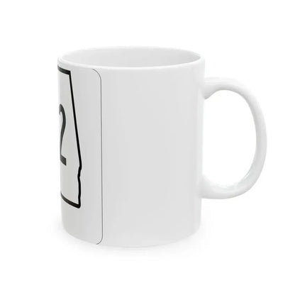 Alabama 162 1960 (Alabama) (Road Sign) White Coffee Mug - Go Mug Yourself