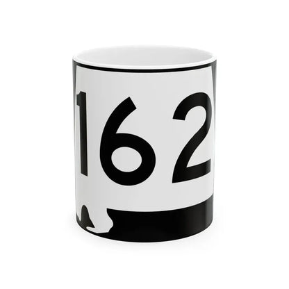 Alabama 162 (Alabama) (Road Sign) White Coffee Mug 11oz - Go Mug Yourself