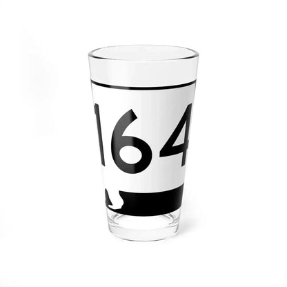 Alabama 164 (Alabama) (Road Sign) Pint Glass 16oz 16oz - Go Mug Yourself