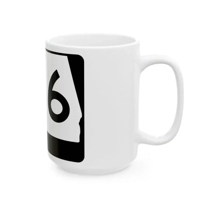 Alabama 166 (Alabama) (Road Sign) White Coffee Mug - Go Mug Yourself