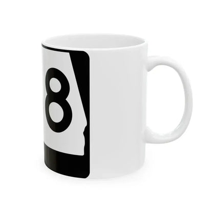 Alabama 168 (Alabama) (Road Sign) White Coffee Mug - Go Mug Yourself