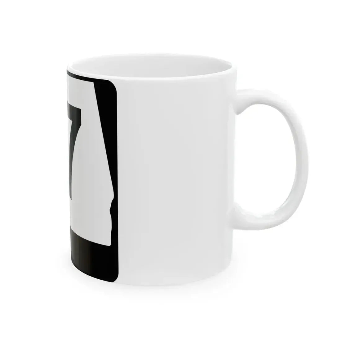 Alabama 17 (Alabama) (Road Sign) White Coffee Mug - Go Mug Yourself