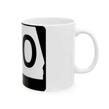 Alabama 170 (Alabama) (Road Sign) White Coffee Mug - Go Mug Yourself