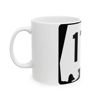Alabama 171 (Alabama) (Road Sign) White Coffee Mug - Go Mug Yourself