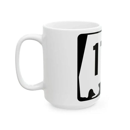 Alabama 171 (Alabama) (Road Sign) White Coffee Mug - Go Mug Yourself