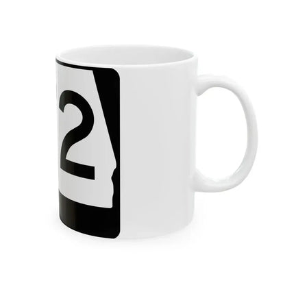 Alabama 172 (Alabama) (Road Sign) White Coffee Mug - Go Mug Yourself