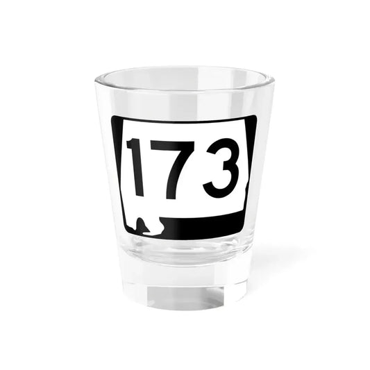 Alabama 173 (Alabama) (Road Sign) Shot Glass 1.5oz 1.5oz - Go Mug Yourself