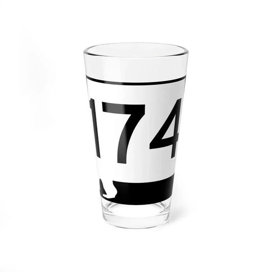 Alabama 174 (Alabama) (Road Sign) Pint Glss 16oz 16oz - Go Mug Yourself