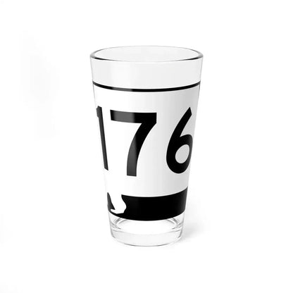 Alabama 176 (Alabama) (Road Sign) Pint Glass 16oz 16oz - Go Mug Yourself