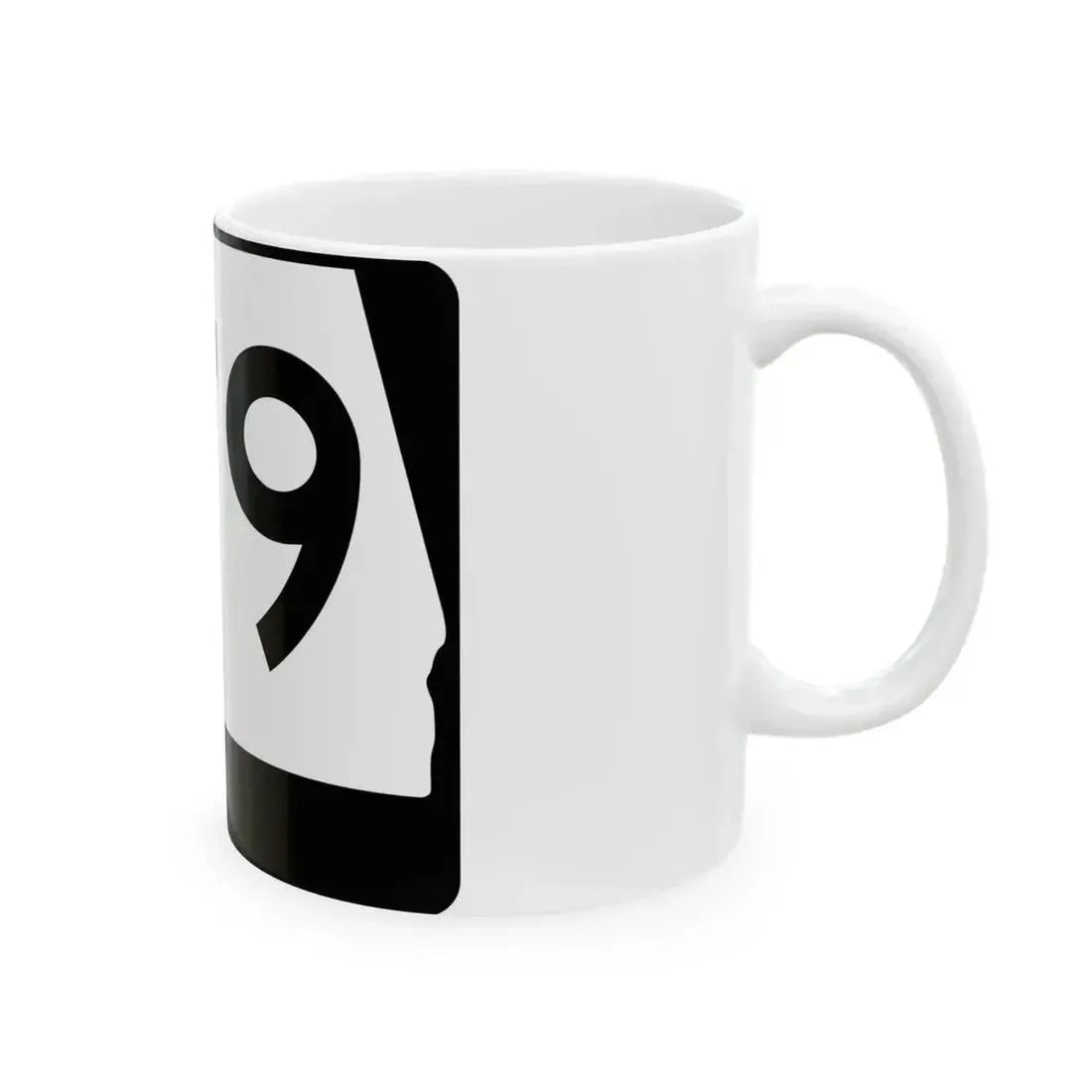 Alabama 179 (Alabama) (Road Sign) White Coffee Mug - Go Mug Yourself
