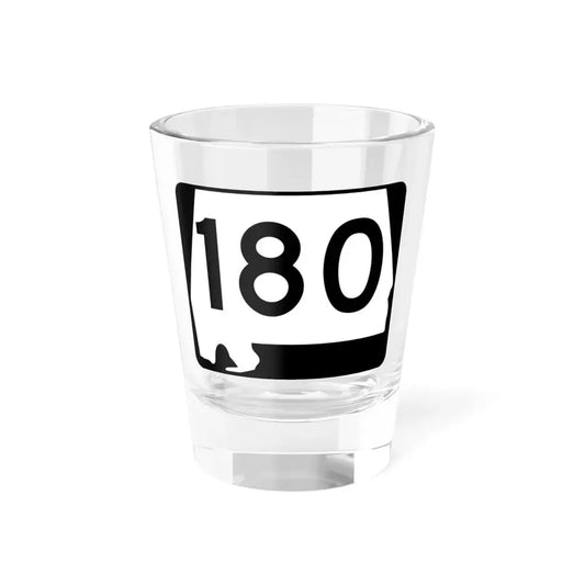 Alabama 180 (Alabama) (Road Sign) Shot Glass 1.5oz 1.5oz - Go Mug Yourself