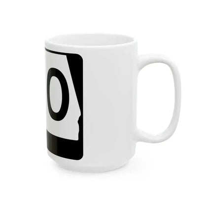 Alabama 180 (Alabama) (Road Sign) White Coffee Mug - Go Mug Yourself