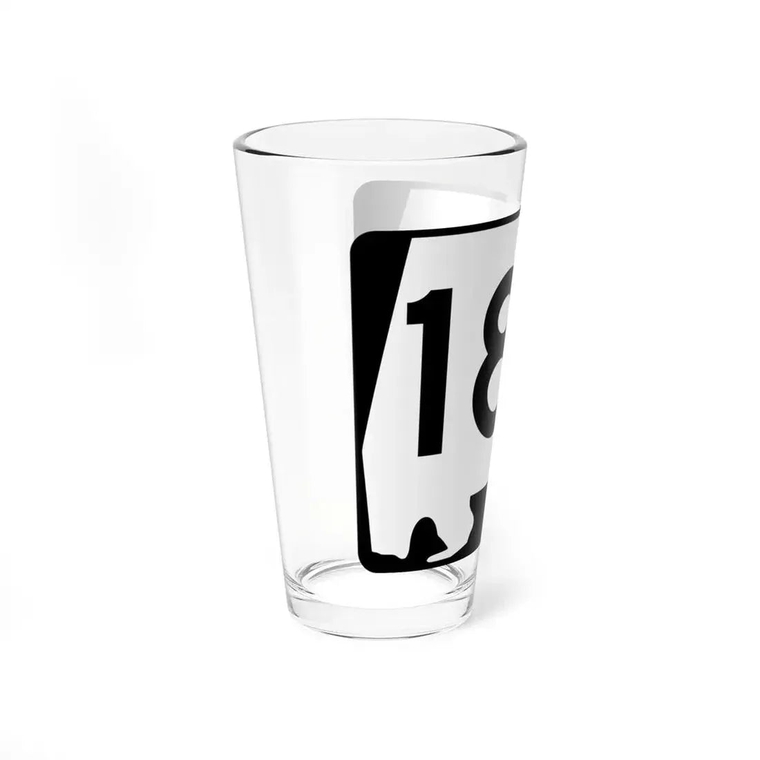 Alabama 183 (Alabama) (Road Sign) Pint Glss 16oz - Go Mug Yourself