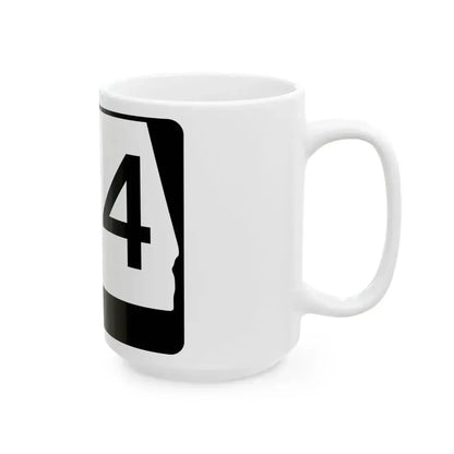 Alabama 184 (Alabama) (Road Sign) White Coffee Mug - Go Mug Yourself
