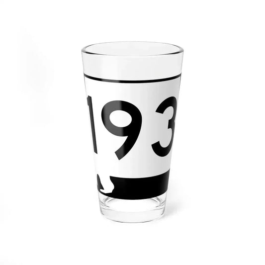 Alabama 193 (Alabama) (Road Sign) Pint Glass 16oz 16oz - Go Mug Yourself