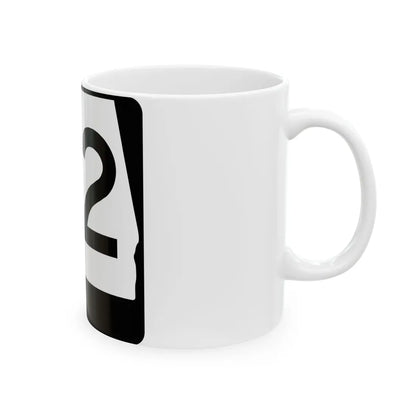 Alabama 22 (Alabama) (Road Sign) White Coffee Mug - Go Mug Yourself